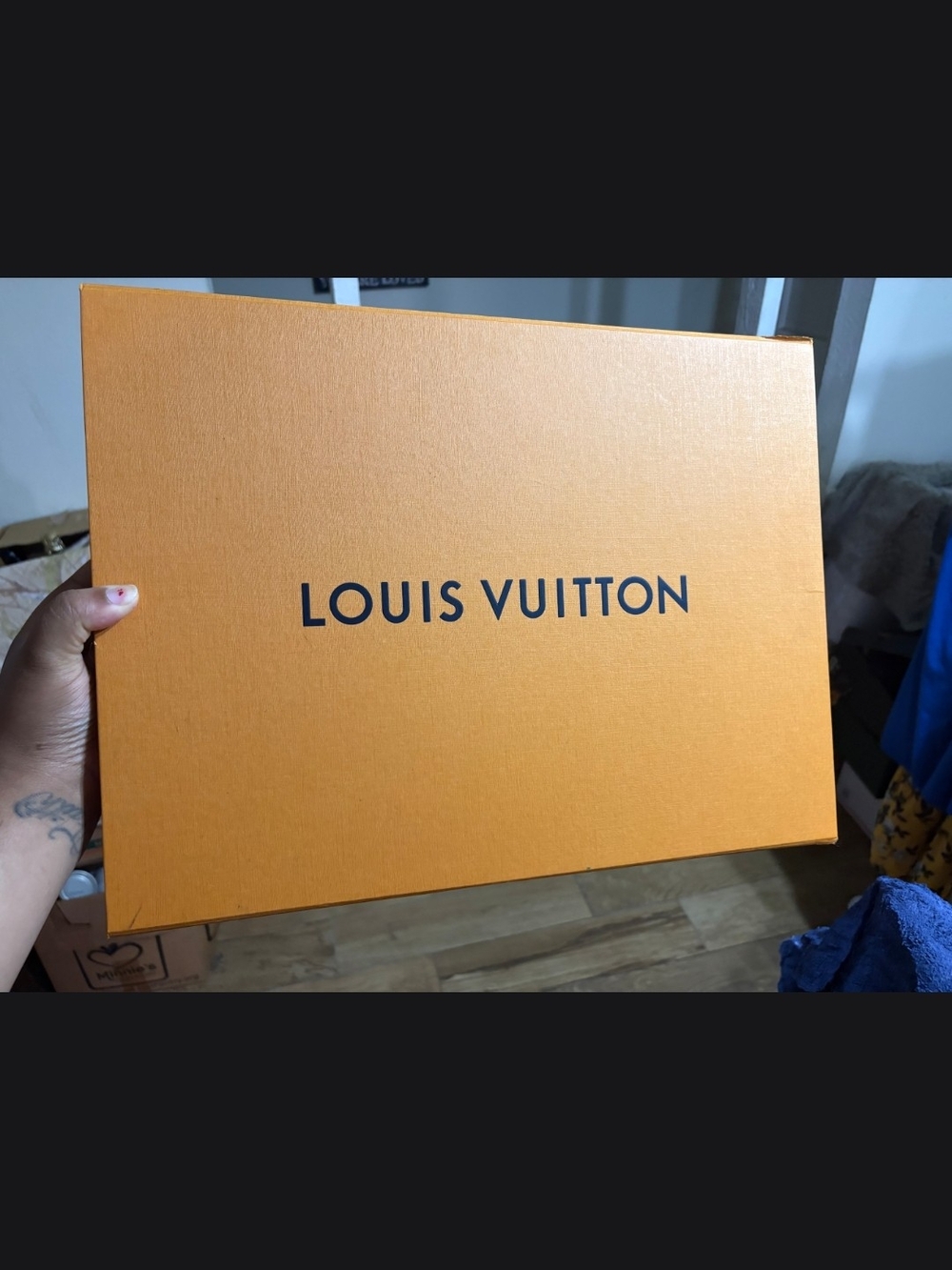 Louis Vuitton Orange Gift Box